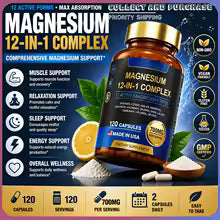 NPNutrition Magnesium 12-IN-1 Complex Capsules