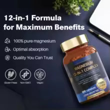 NPNutrition Magnesium 12-IN-1 Complex Capsules
